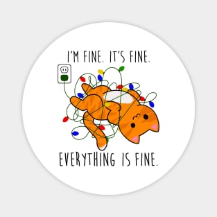 It’s Fine Christmas 2020 Magnet